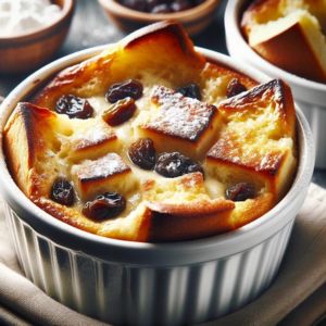 Bread and Butter Pudding Recipe for Two